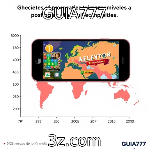 Crescimento do mercado de jogos móveis em 2025